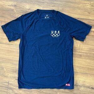 USA Olympic Men's Navy Performance T-Shirt